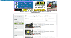 Desktop Screenshot of gebrauchtmaschinen.hans-seibold.de